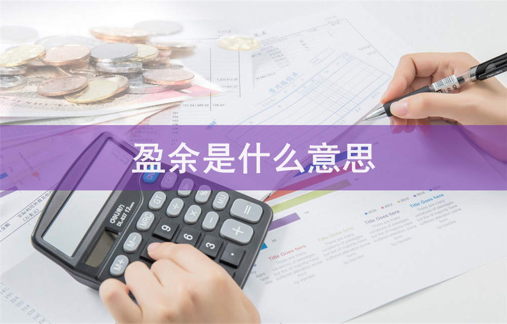 盈余是什么意思-会计网