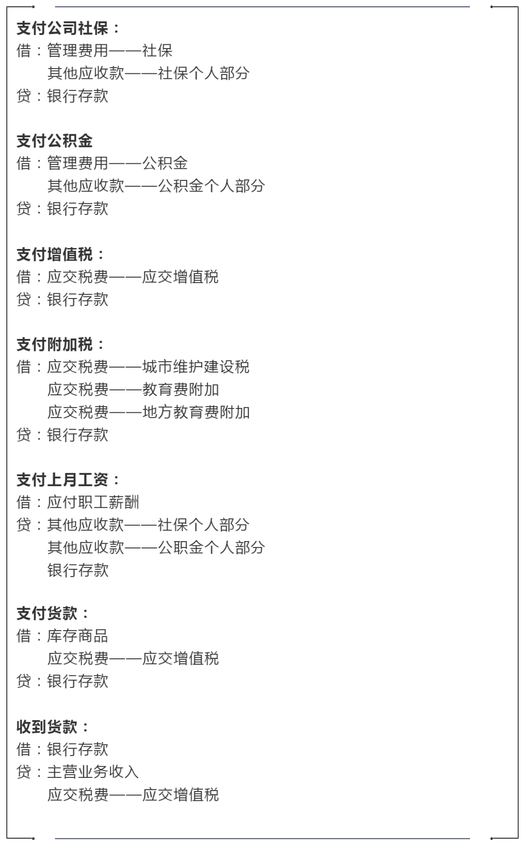 會(huì)計(jì)日常事務(wù)包括哪些？