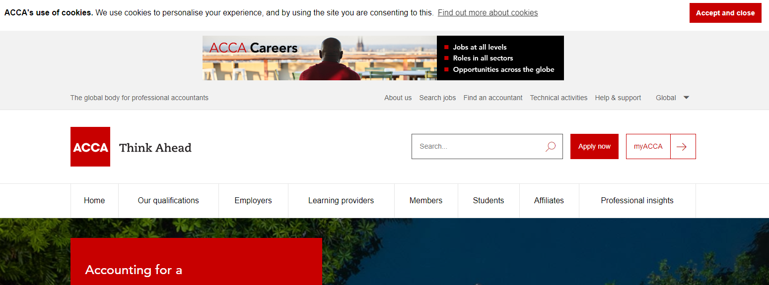 ACCA全球官方網(wǎng)站