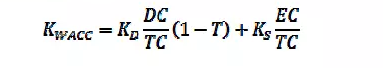 加权平均资本成本率的计算公式