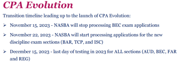 2024年USCPA考试新改革重要时间点