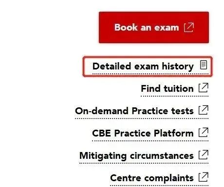 Exam Results