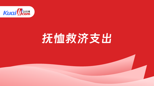 抚恤救济支出