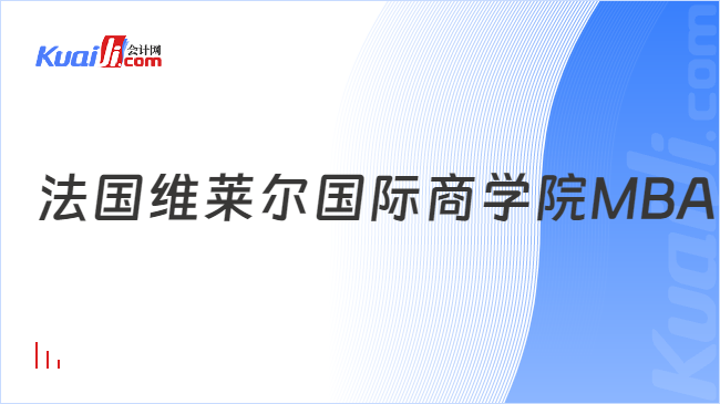 法国维莱尔国际商学院MBA