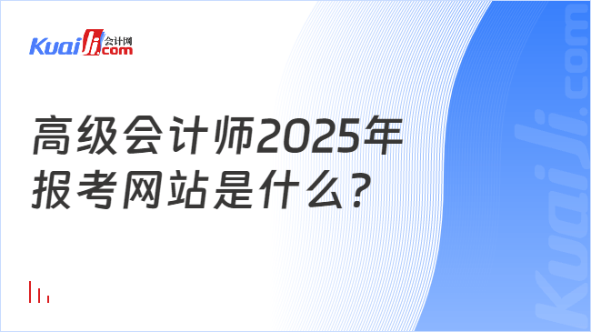 高級會計(jì)師2025年\n報(bào)考網(wǎng)站是什么？