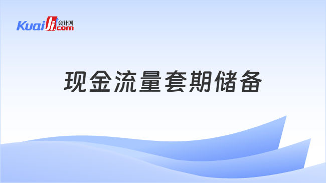 现金流量套期储备