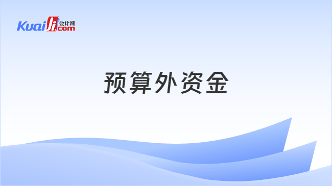 预算外资金